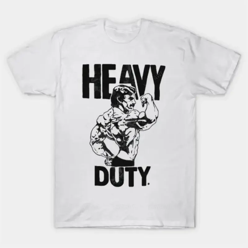 Street Fashion Logo - Mike Mentzer Heavy duty print logo