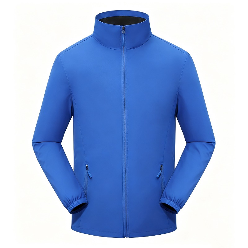 Windbreak Shell Jacket - Men Women Unisex Thin Solid Color