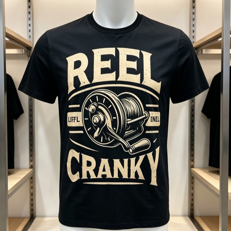 Street Fashion Reels - Pattern Printed with Reel Cranky Fishing