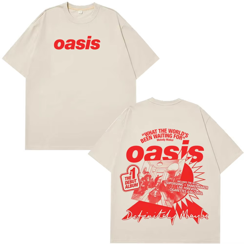 Street Fashion Logo - Oasis Band Logo Rock Band Vintage