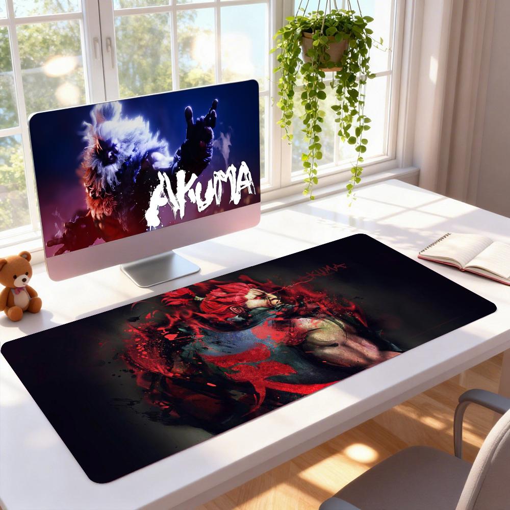 Street Fashion Game - Street Fighter Akuma Mouse Pad Rubber