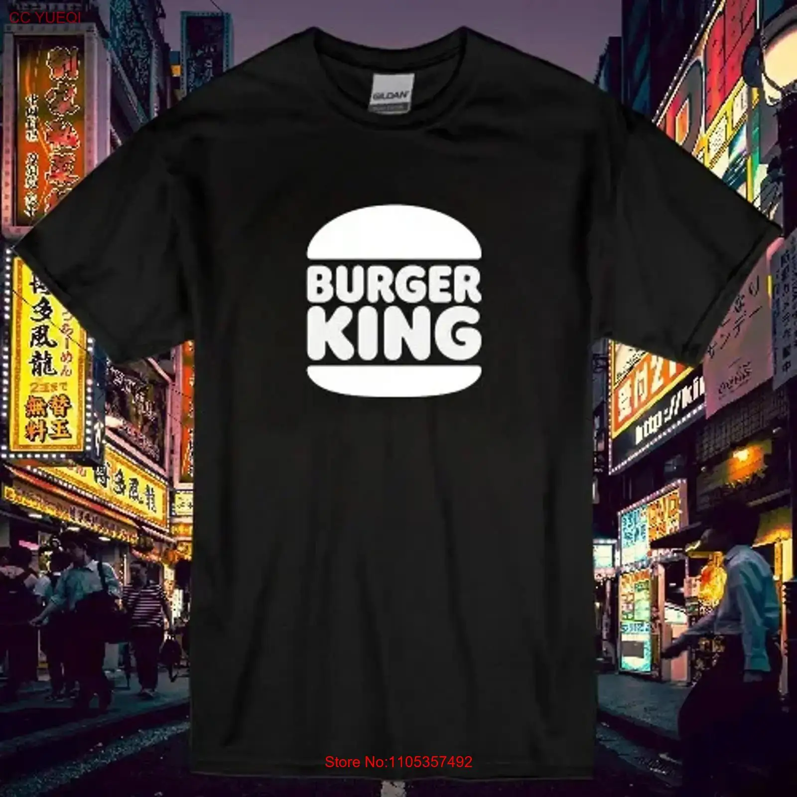 New T Shirt Burger King Logo M - đánh giá và giá Street Fashion Usa