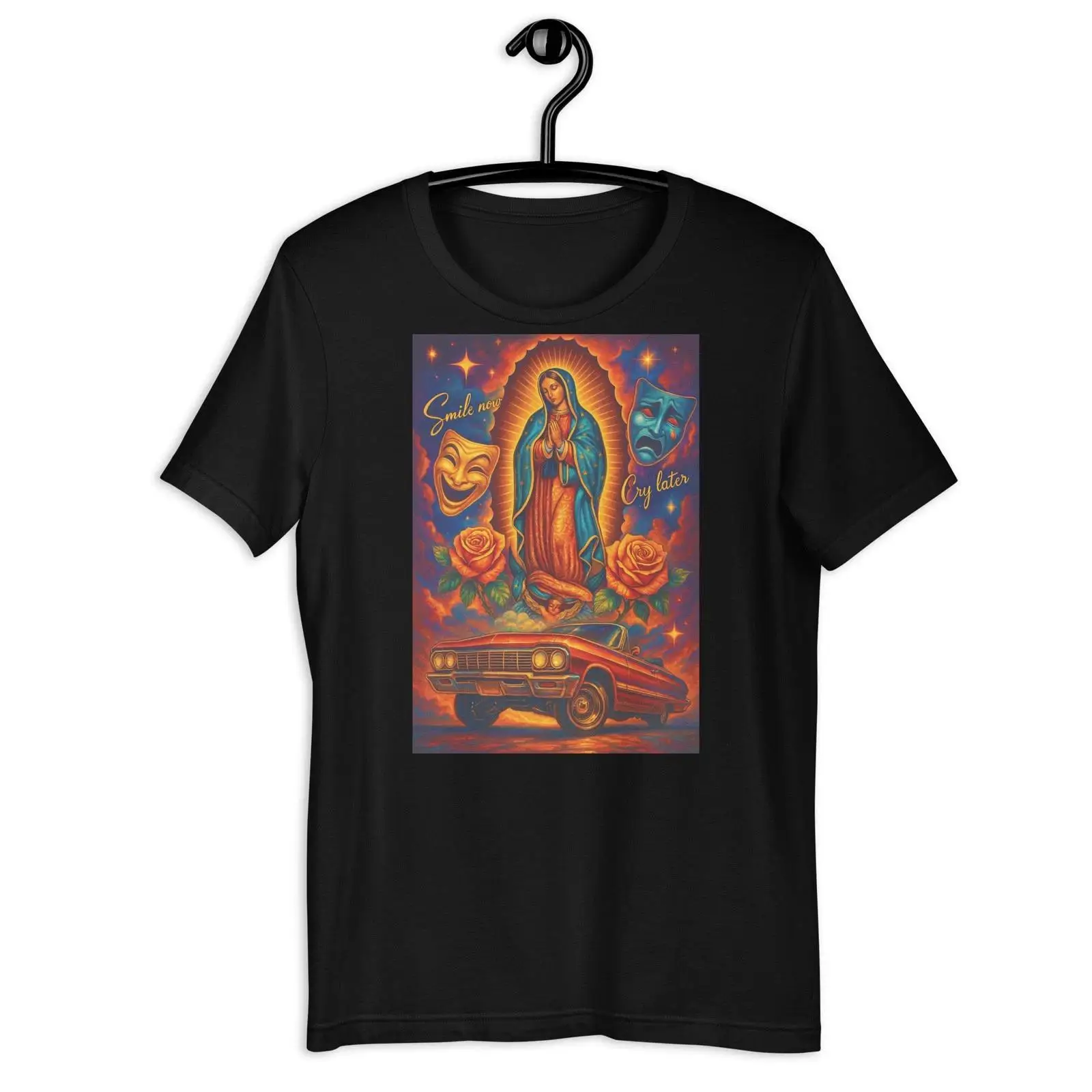 Virgin Mary Lowrider Smile Now - đánh giá và giá Street Fashion Now