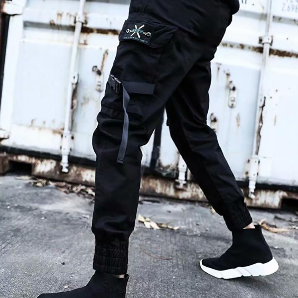 Loose Fit Cargo Pants Men Stre - đánh giá và giá Street Fashion Art