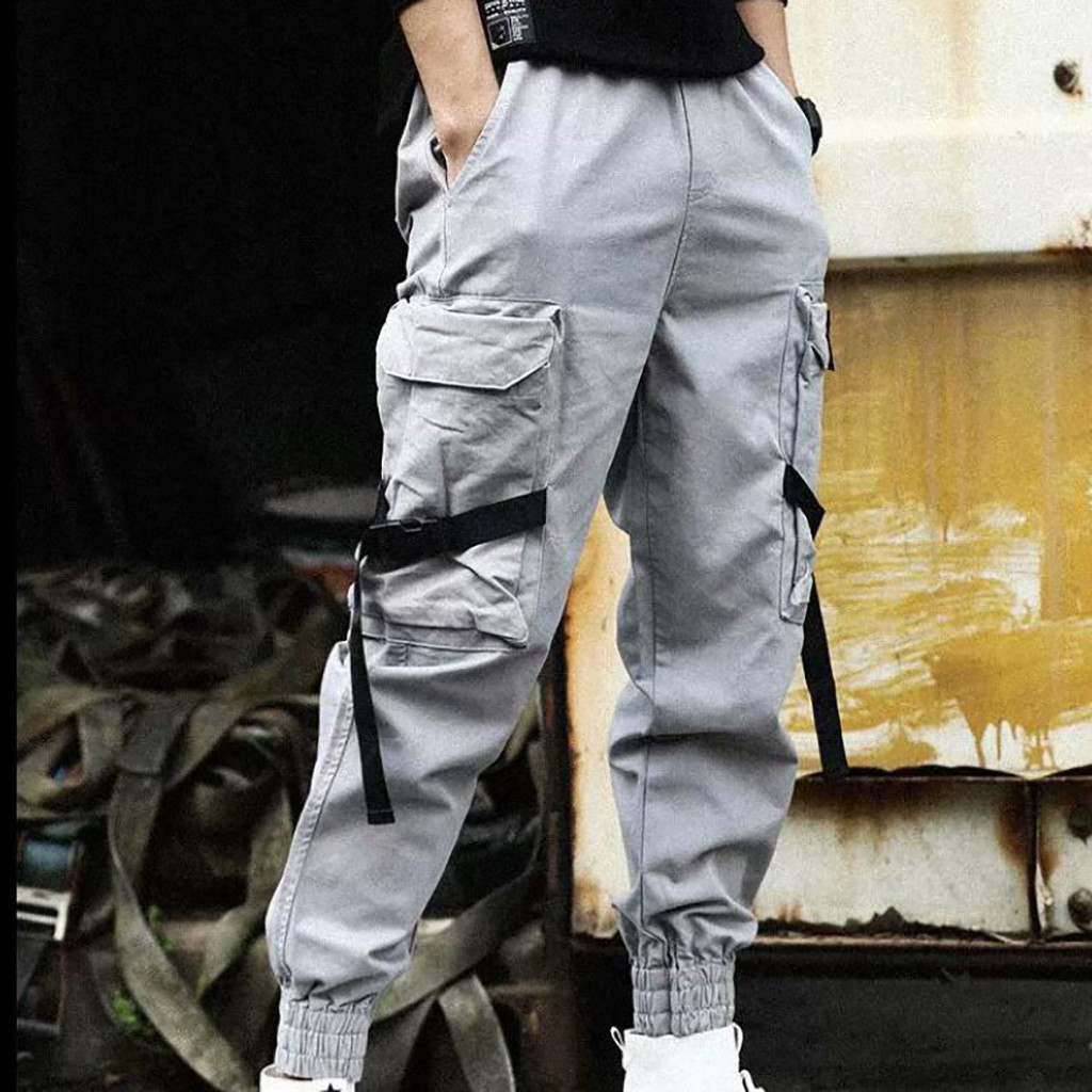 Loose Fit Cargo Pants Men Stre - đánh giá và giá Street Fashion Art
