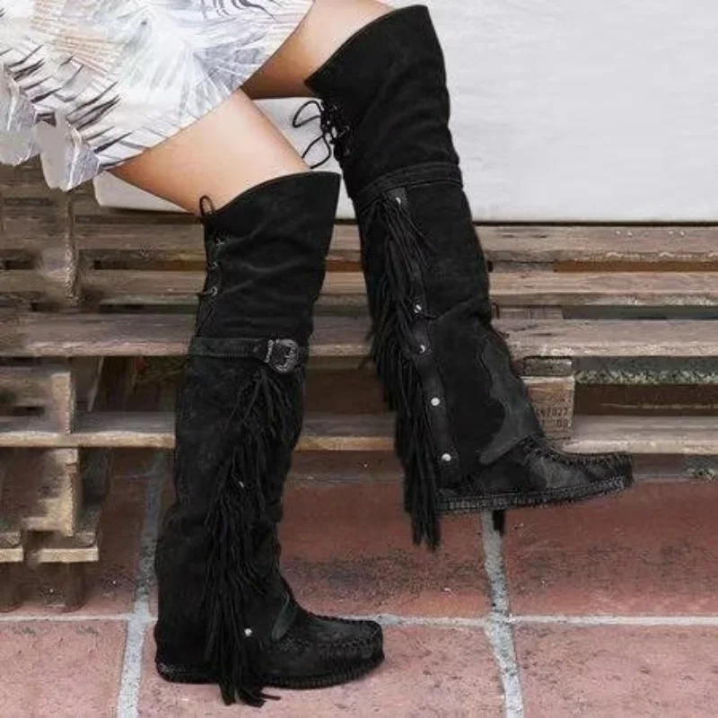 Fashion Bohemia Knee-length Wo - đánh giá và giá Street Fashion Girls