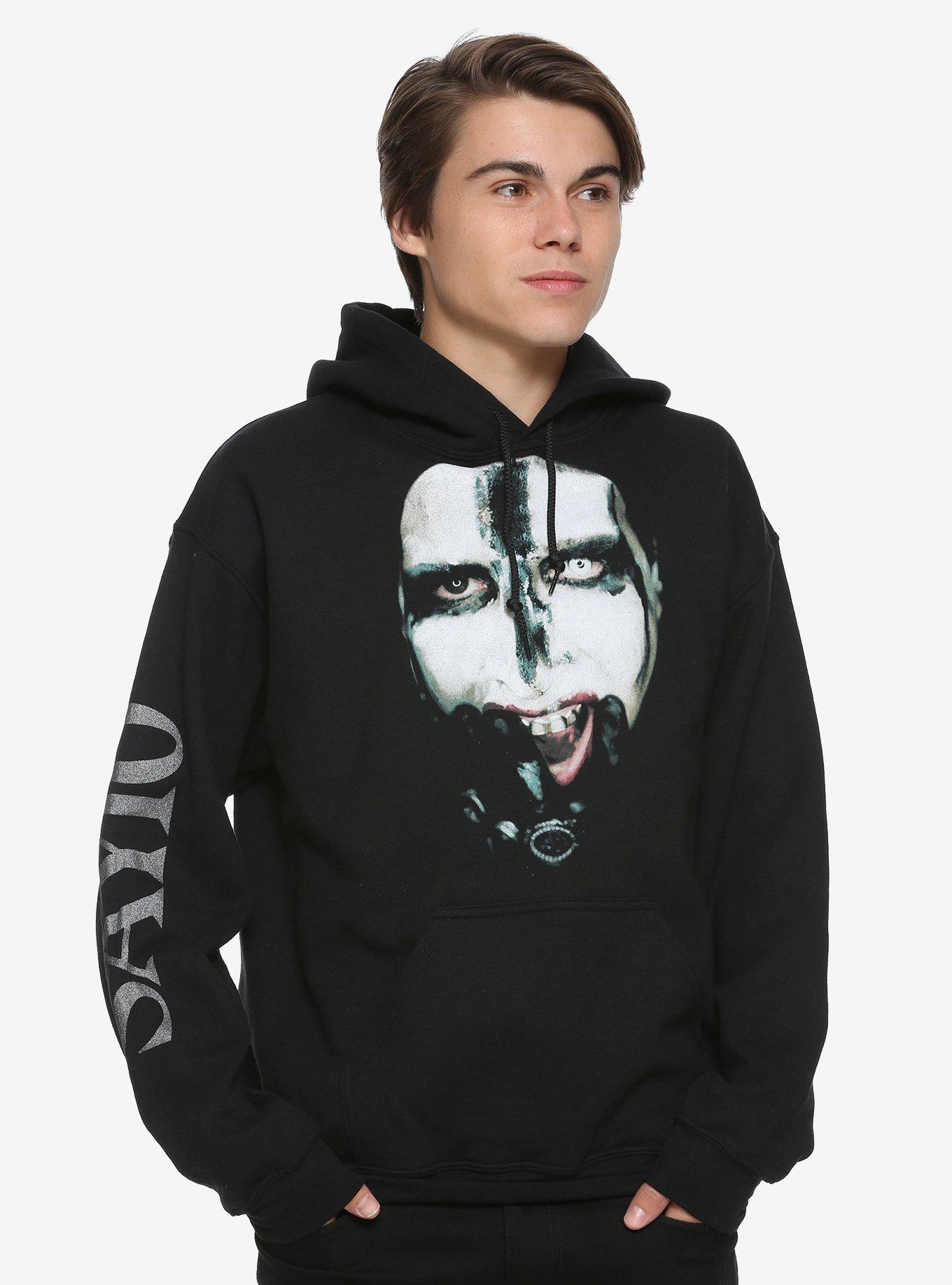 Marilyn Manson Hoodie Oversize - đánh giá và giá Graphic Hoodie Streetwear