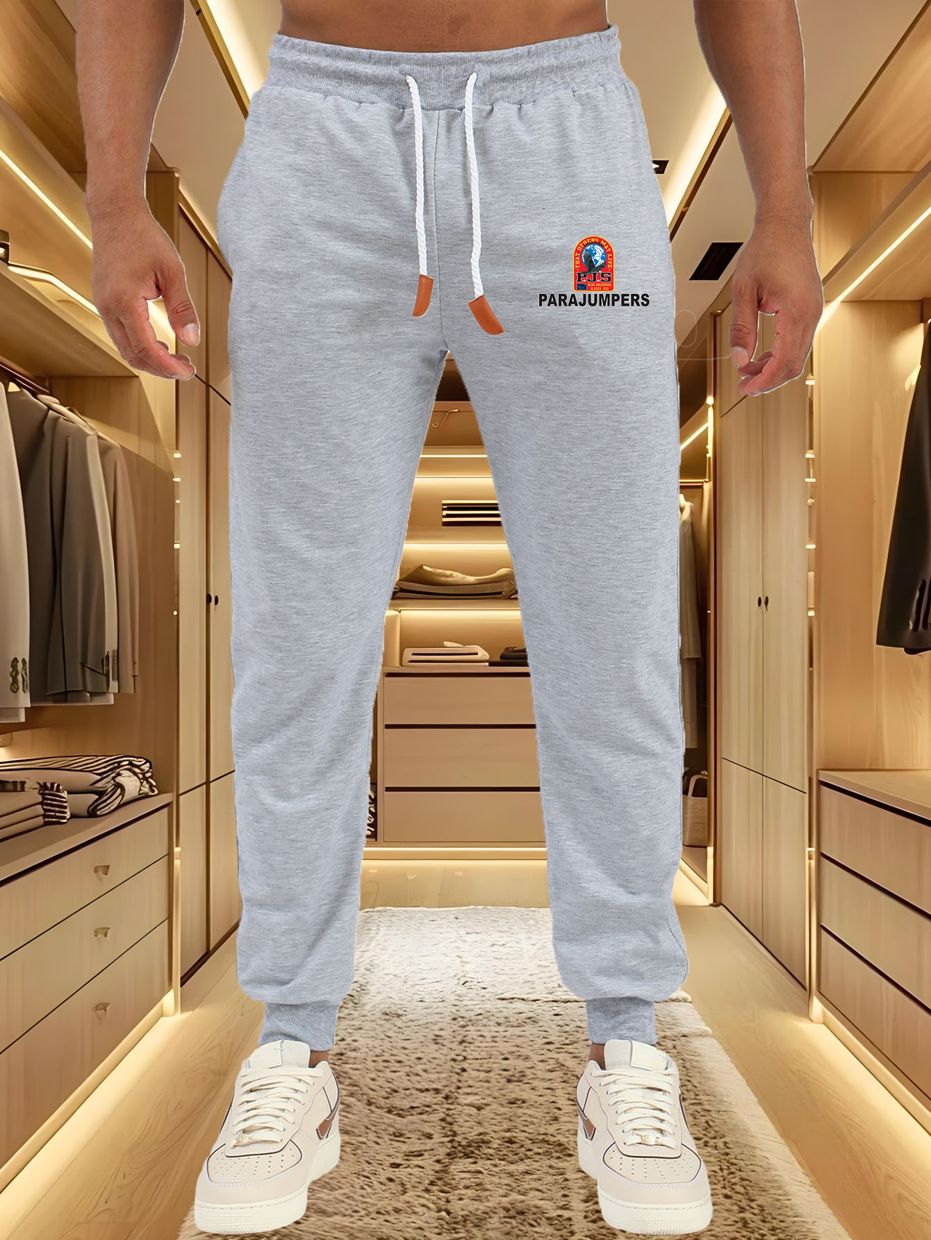 Men Jogger Pants Parajumpers C - đánh giá và giá Street Fashion Logo