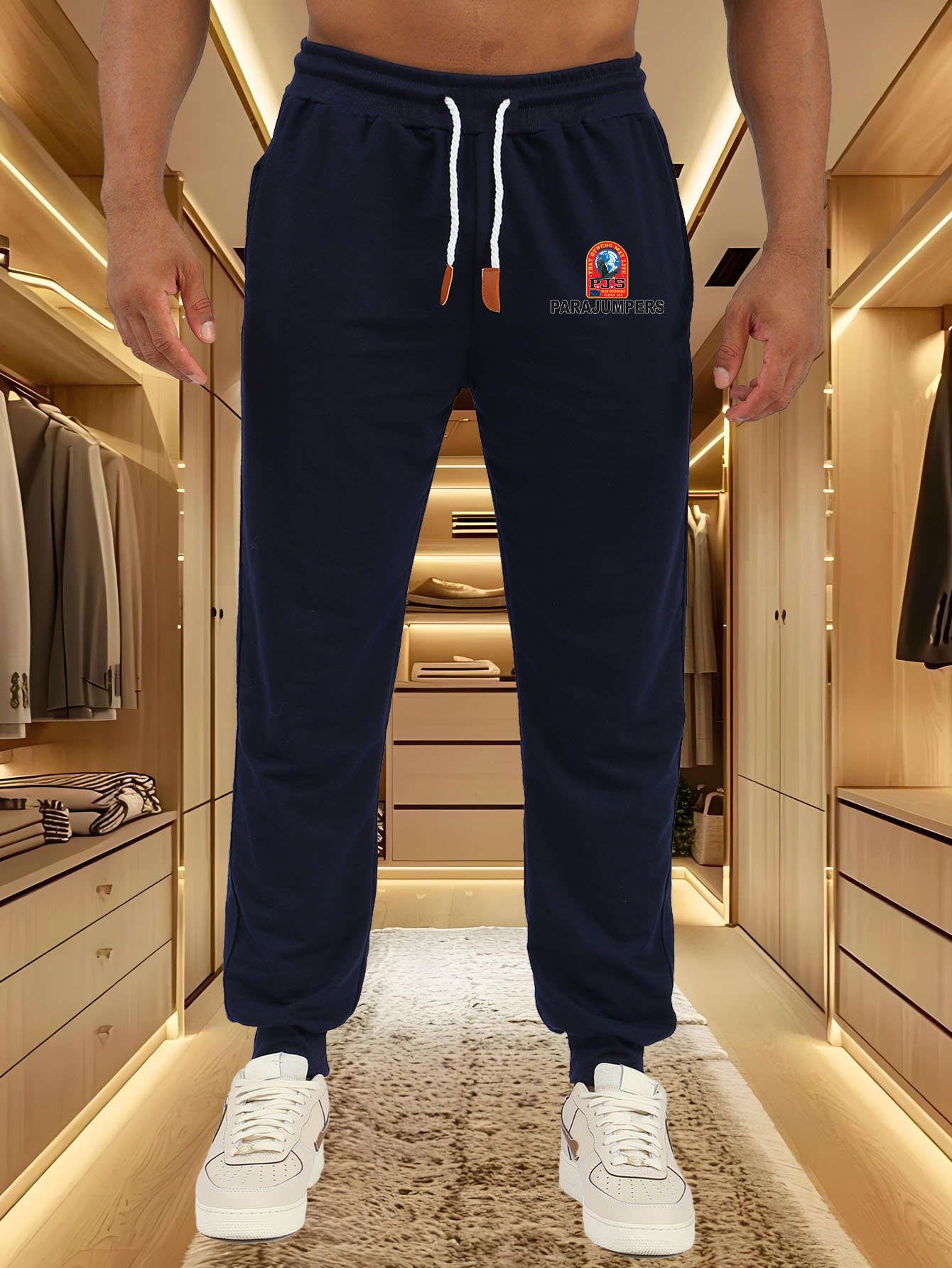 Men Jogger Pants Parajumpers C - đánh giá và giá Street Fashion Logo