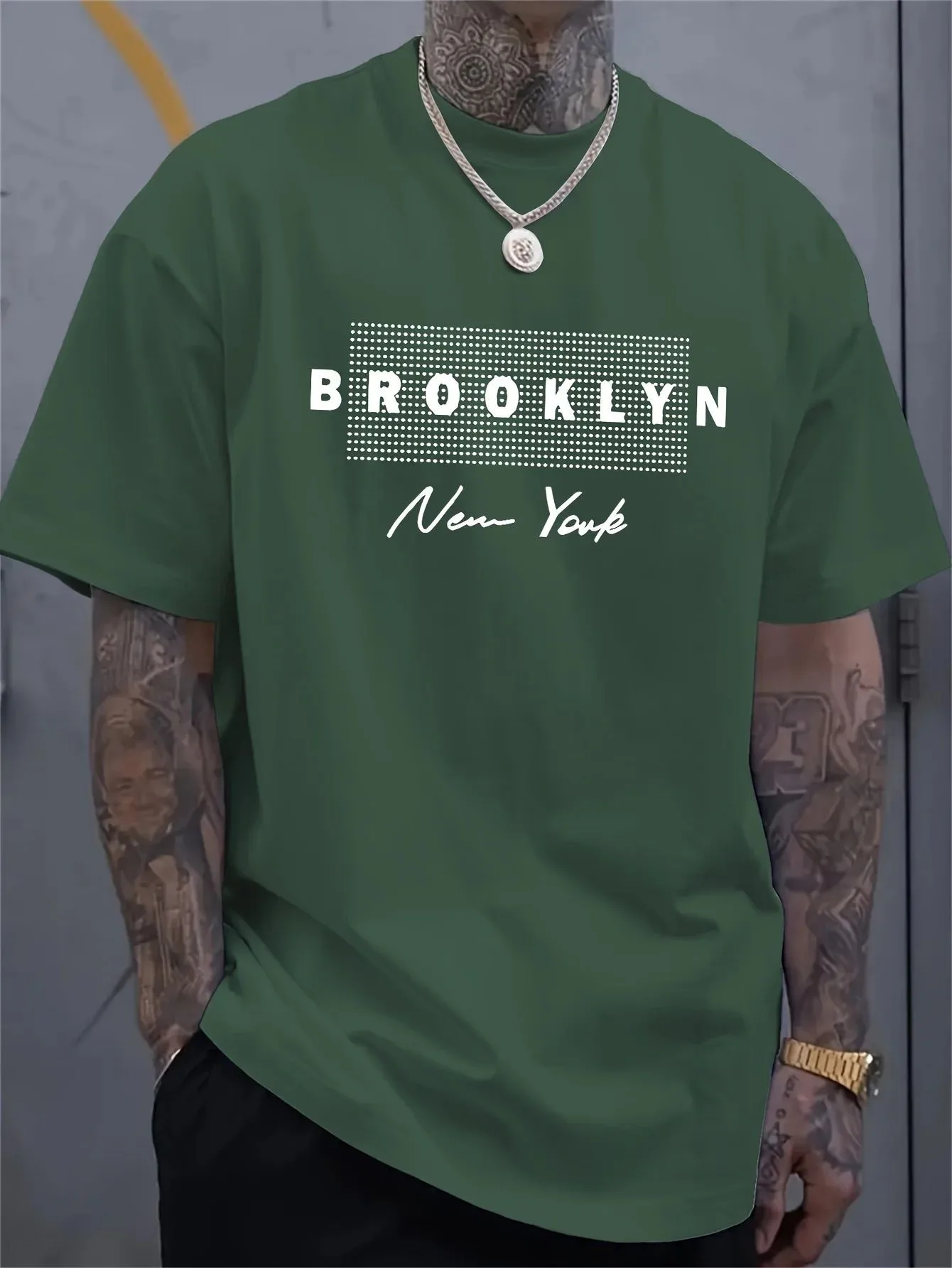 Men's New York Letter Printed  - đánh giá và giá Street Fashion New York