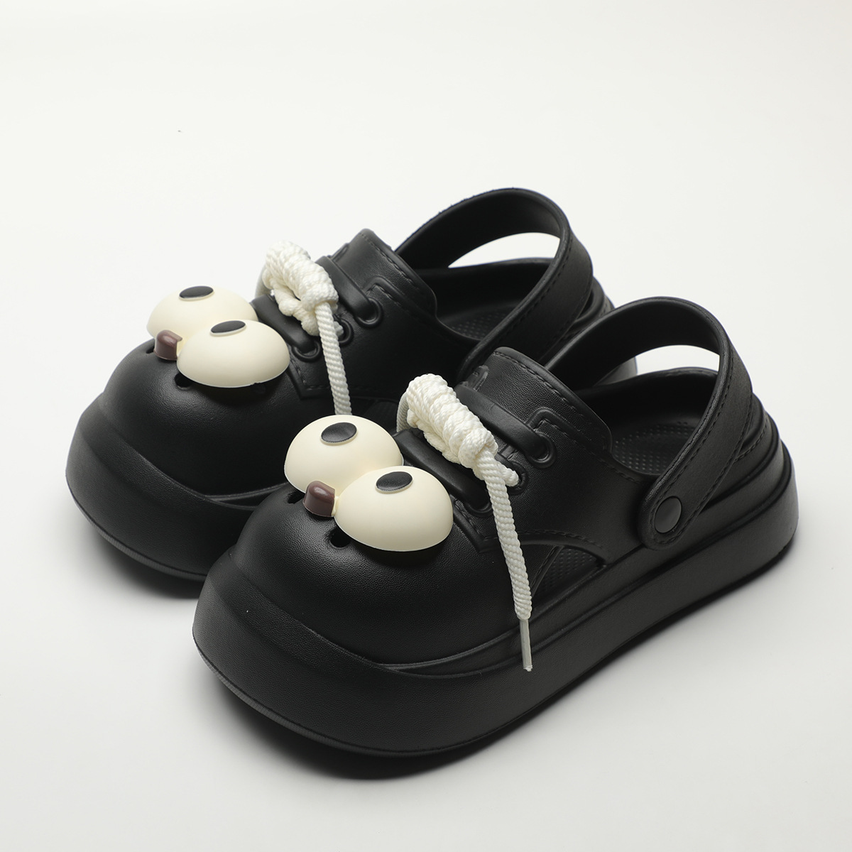 Cute DIY Big Eyes Fashion Clog - đánh giá và giá Street Fashion Girls