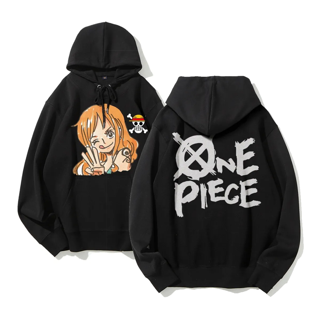 One Piece Nami Anime Hoodie Me - đánh giá và giá Graphic Hoodie Streetwear