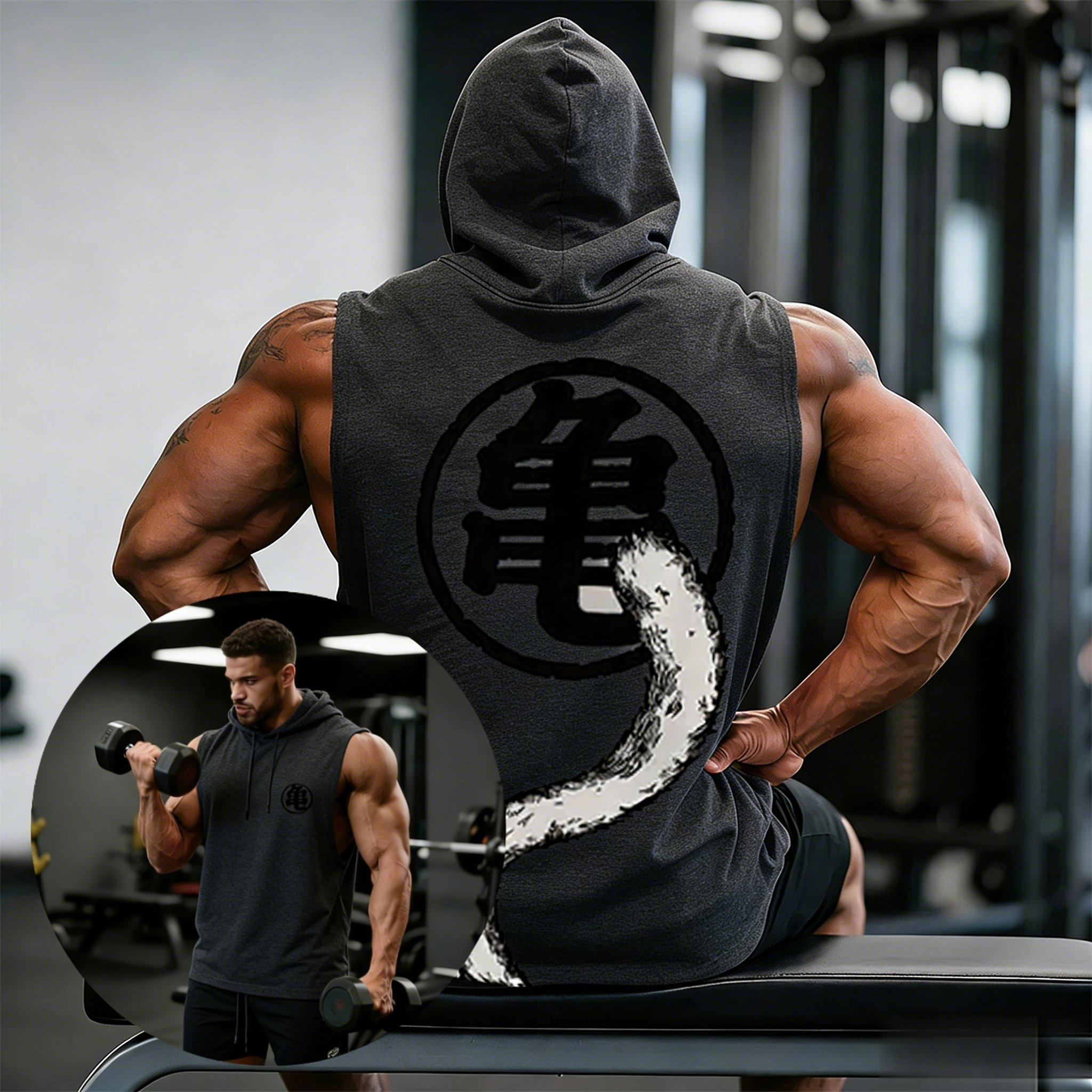 2026 Dragon Ball Anime Gym Ves - đánh giá và giá Graphic Hoodie Streetwear