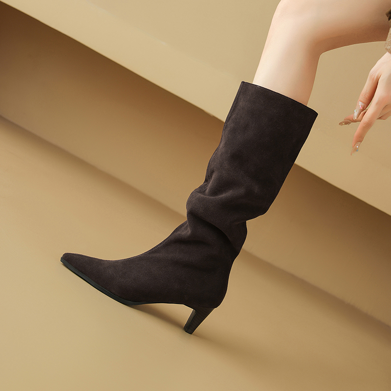 2025 New Women Shoes Knee High - đánh giá và giá Street Fashion Rome 2025