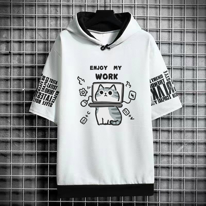 Harajuku Men's T-Shirt Hoodie  - đánh giá và giá Graphic Hoodie Streetwear
