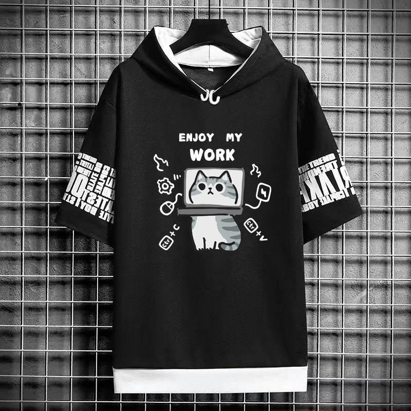 Harajuku Men's T-Shirt Hoodie  - đánh giá và giá Graphic Hoodie Streetwear