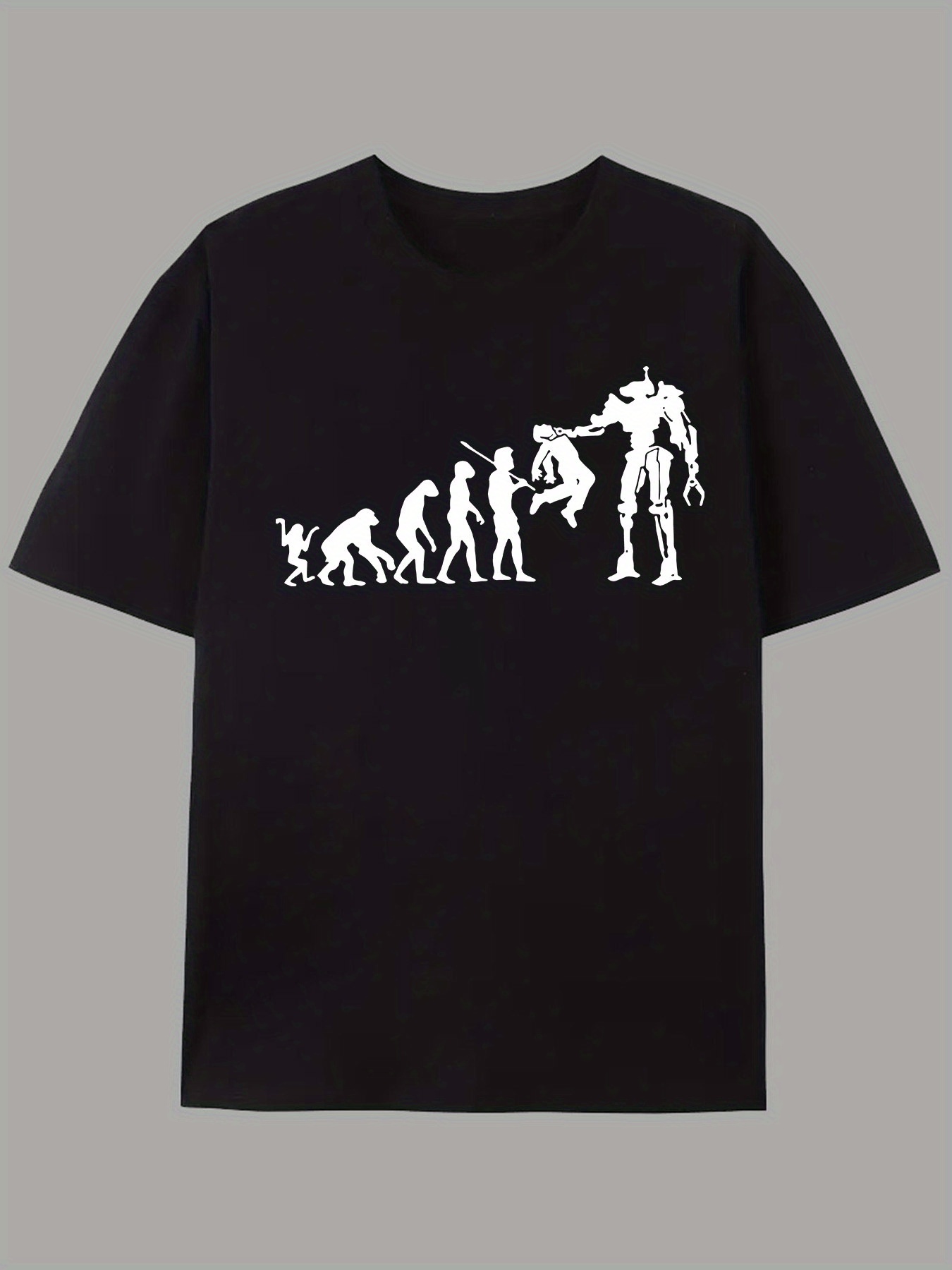 Robot Evolution Graphic Printi - đánh giá và giá Street Fashion Evolution