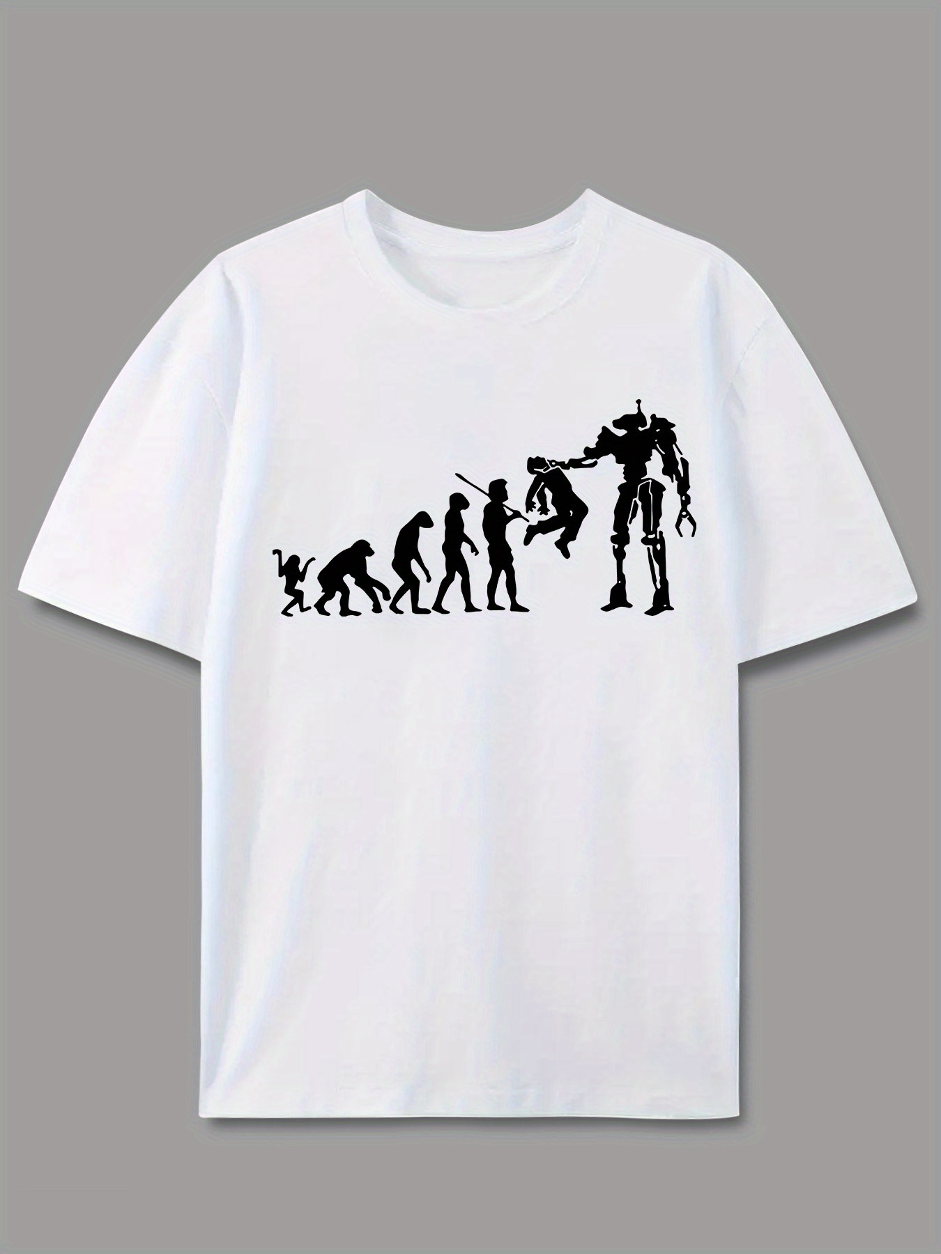 Robot Evolution Graphic Printi - đánh giá và giá Street Fashion Evolution