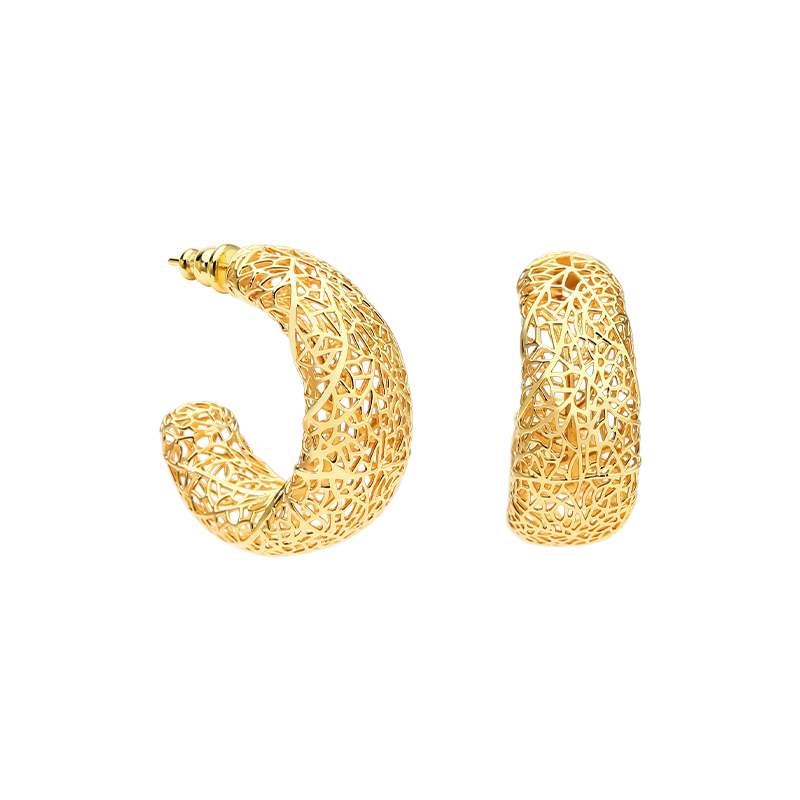 IVOG C Shape Hollowed Out Earr - đánh giá và giá Street Fashion Websites