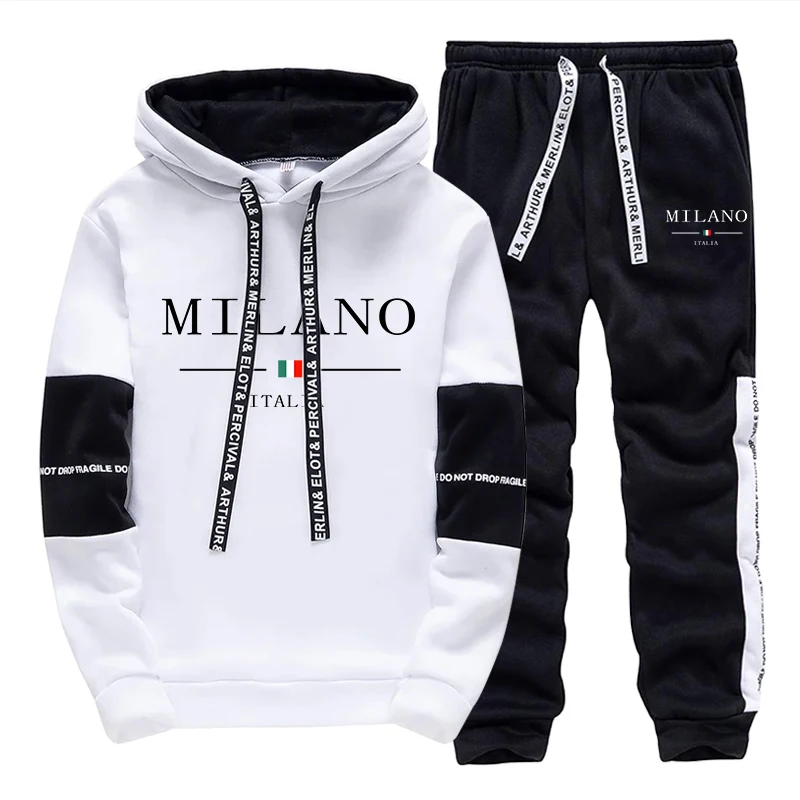 Men's Set/Hoodie/Pants Italy T - đánh giá và giá Street Fashion Art