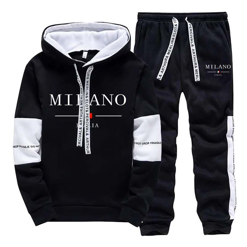 Men's Set/Hoodie/Pants Italy T - đánh giá và giá Street Fashion Art
