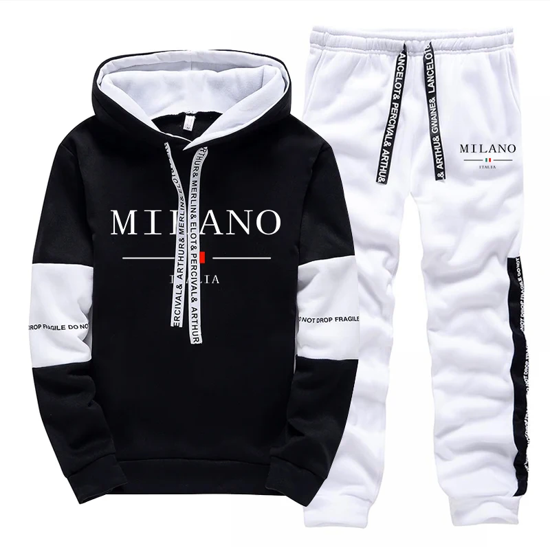 Men's Set/Hoodie/Pants Italy T - đánh giá và giá Street Fashion Art