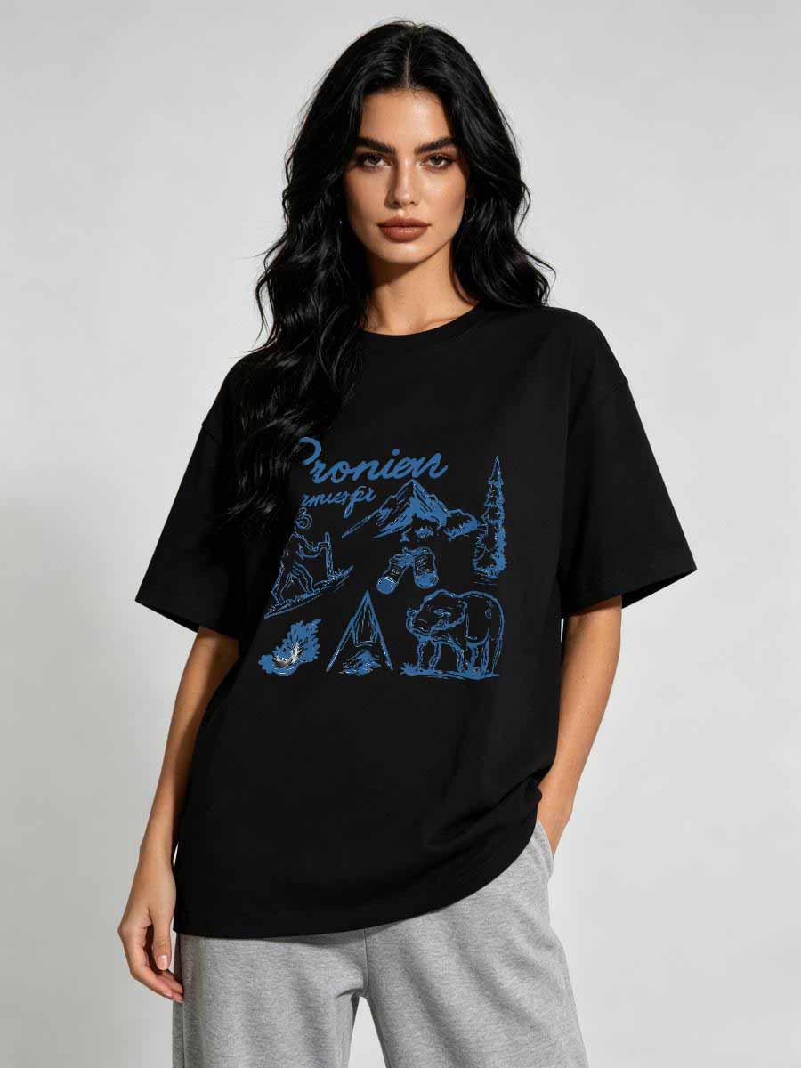 T-Shirts Land Free Women Cotto - đánh giá và giá Street Fashion Usa
