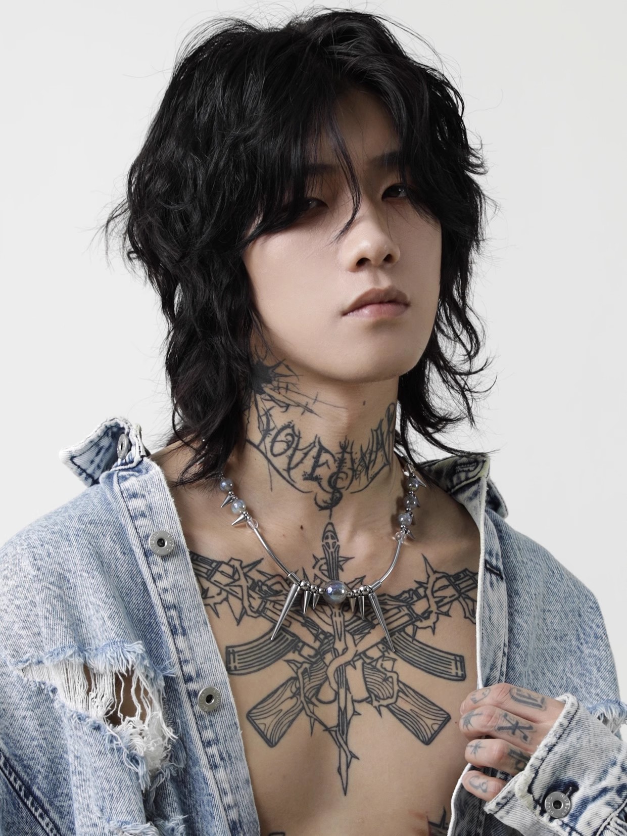Titanium Steel Rivet Choker Fo - đánh giá và giá Street Fashion Goth