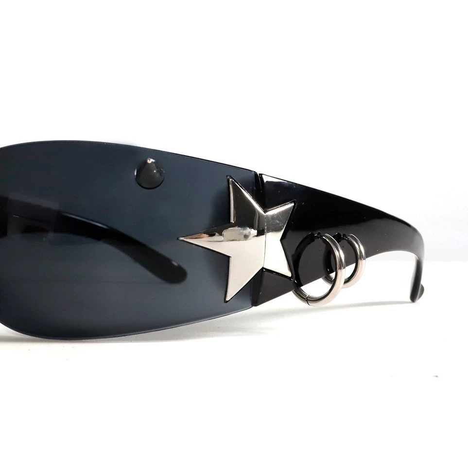 Rivet Punk Metal Star Frame Gl - đánh giá và giá Street Fashion Girls