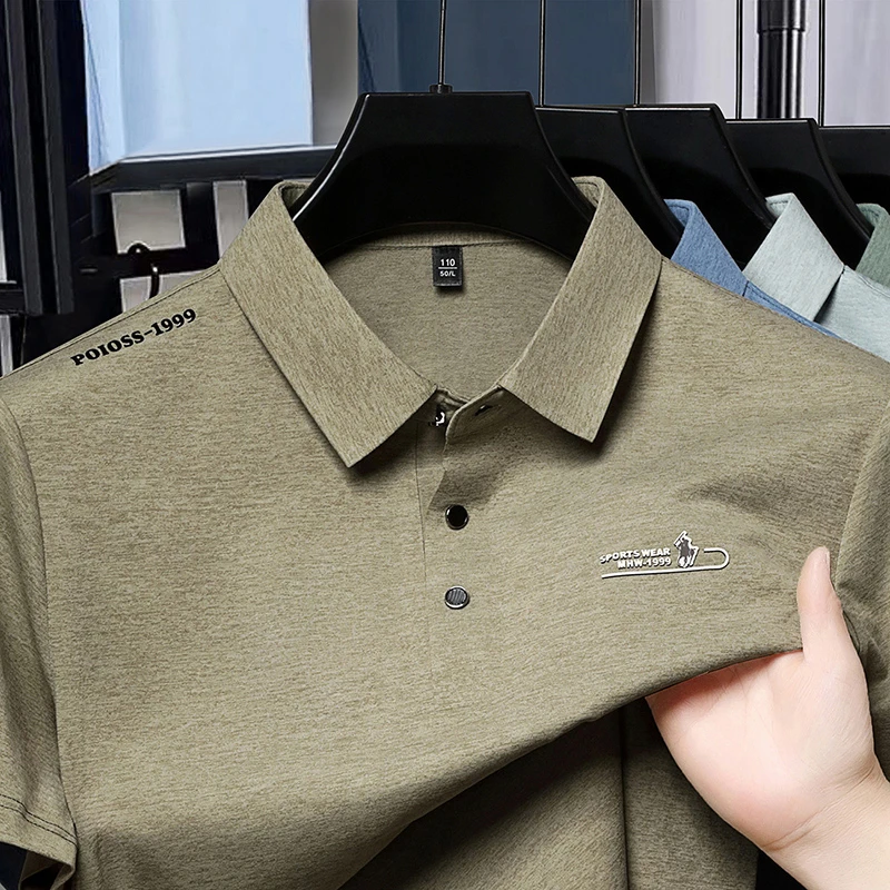 Men's Fashion Polo Shirt Embro - đánh giá và giá Street Fashion Logo