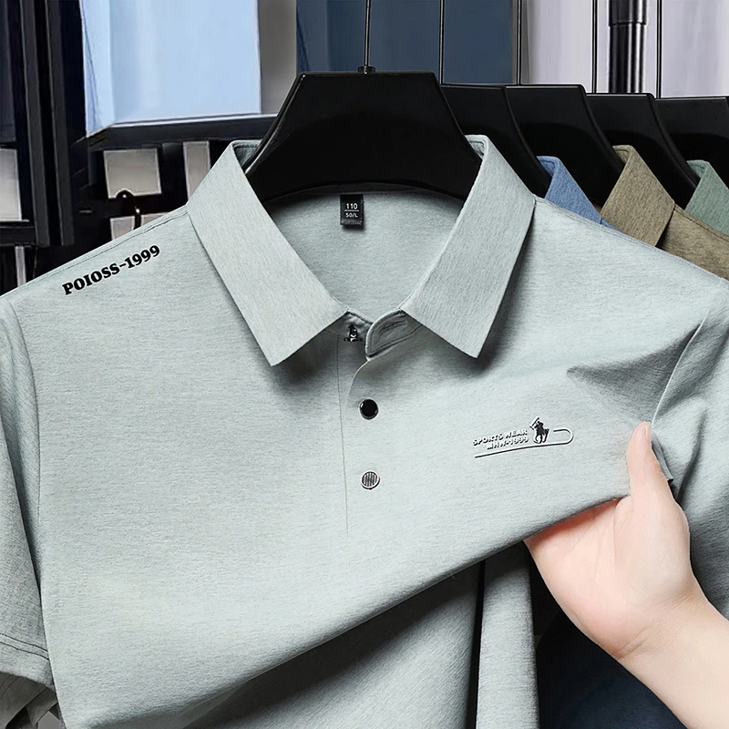 Men's Fashion Polo Shirt Embro - đánh giá và giá Street Fashion Logo