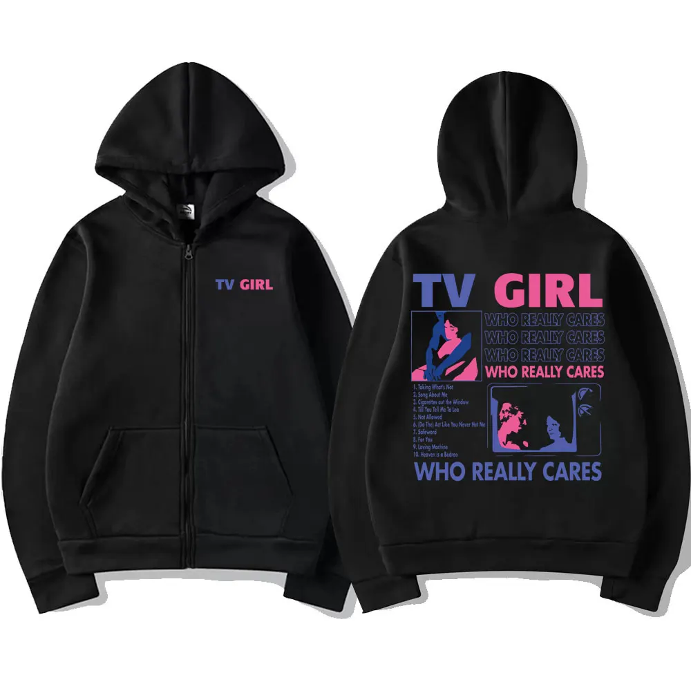 Men Women TV Girl Who Really C - đánh giá và giá Graphic Hoodie Streetwear