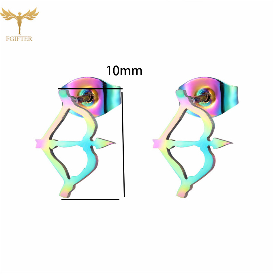 12 Pairs Bow Arrow Stud Earrin - đánh giá và giá Street Fashion Vendors