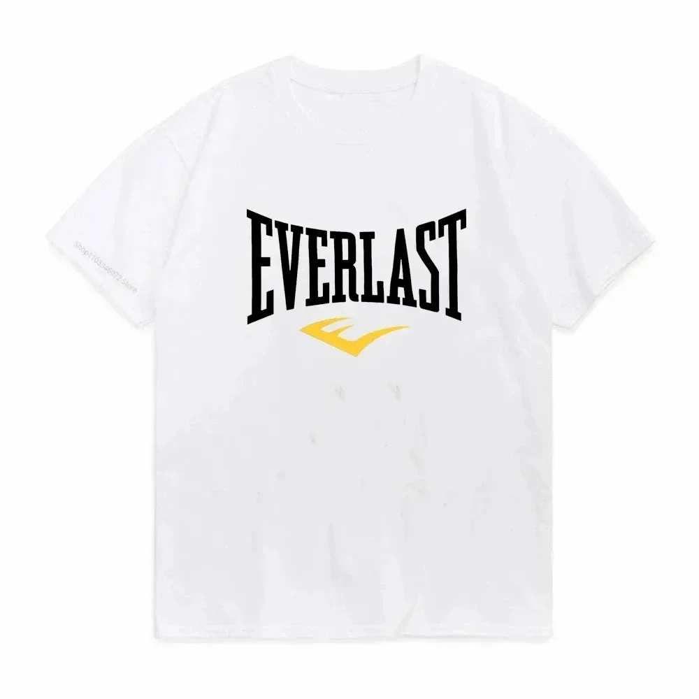 Plus Size EVERLAST BOXING Logo - đánh giá và giá Street Fashion Logo